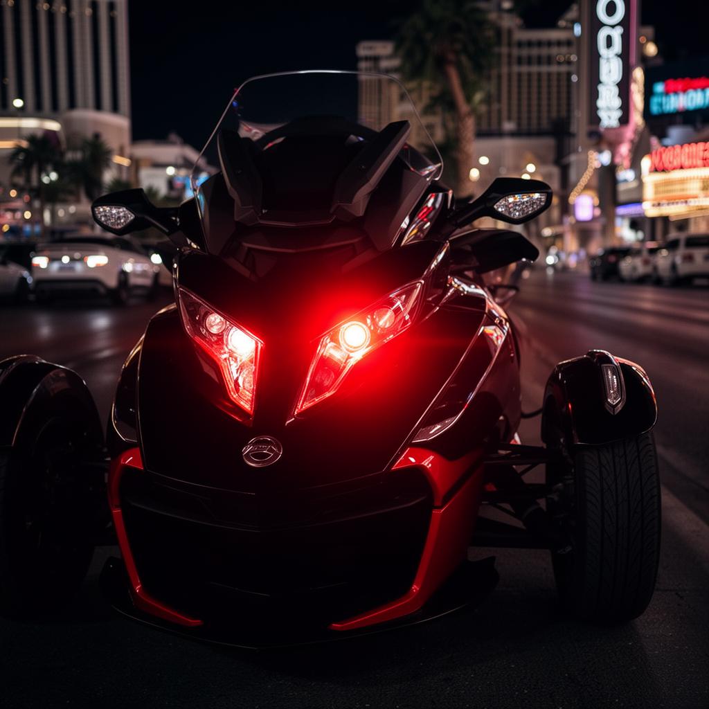Can-Am Spyder headlight